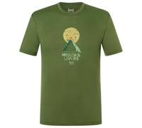 super.natural - No Map Tee - Merinoshirt, Gr. L, oliv (Chive/Various)