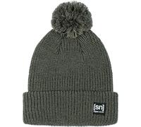 Super.Natural Pom Mütze (Größe ONE SIZE, oliv)