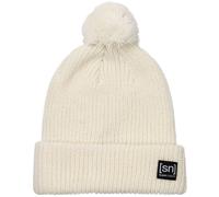 super.natural - Pom Beanie - Mütze, Gr. One Size, beige (FreshWhite)