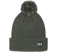 Super.Natural Pom Mützen & Beanies oliv Größe ONE SIZE Lifestyle Hautfreundlich Merinowolle