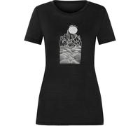 Super.Natural Preikestolen Cliffs Damen T-Shirts schwarz Größe L Trekking Hautfreundlich Merinowolle