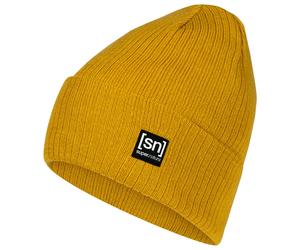 super.natural - Riffler Beanie - Mütze, Gr. One Size, gelb (Mustard)