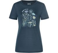 Super.Natural W Rock Flowers Tee blueberry/various (W55) L