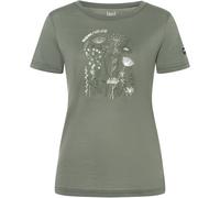 Super.Natural W Rock Flowers Tee eucalyptus/various (18J) S