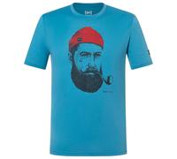 Super.Natural M SN Sailor Tee blue heaven/dark shadow melange/high risk red (90H) S