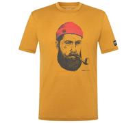 Super.Natural M SN Sailor Tee dried tobacco/dark shadow melange/high risk red (57I) XL