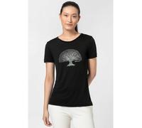 Super.Natural Damen Tree Of Knowledge T-Shirt (Größe L, schwarz)