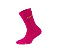 super.natural Socken KIDS ALL DAY SOCKS 2-PACK weich aus Merino pink 23