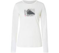 Super.Natural Super Mountain Bio J Damen Longsleeves Merino weiss Größe XS Trekking Hautfreundlich Merinowolle