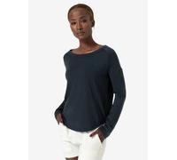 Super.Natural Damen Everyday Bio Crew Longsleeve (Größe XS, blau)