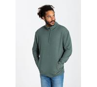 super.natural Sweatshirt in Dunkelgrün - Größe XL | Herren Plussize