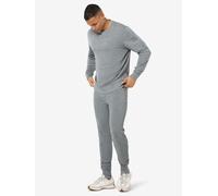 super.natural Sweatshirt SOLUTION BIO CREW für Herren, nachhaltig, Merino Cashmere Grey Melange M