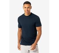 Super.natural Casual Rib Bio Kurzarm-t-shirt Blueberry L (SNM021820-W01-L)