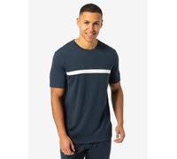super.natural T-Shirt MONTANA BIO TEE für Herren, nachhaltig, Merino Blueberry/Fresh White L