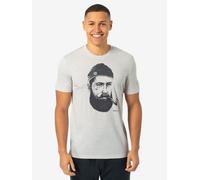 super.natural - Sailor Bio Jersey Tee - Merinoshirt, Gr. XXL, weiß (WhiteStoneMelange/TurbulenceBlue)