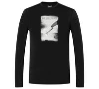 super.natural - The SN Story L/S - Longsleeve, Gr. XXL, schwarz (JetBlack/Various)
