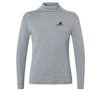 super.natural - Toni Roll Neck - Pullover, Gr. L, grau (CashmereGreyMelange/JetBlack/FreshWhite)