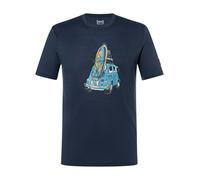 super.natural Trainingsshirt "Carsurf" in Dunkelblau - Größe M | Herren Sportshirts