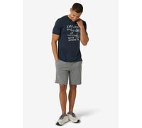 super.natural Trainingsshirt "Cote d'Azur" in Dunkelblau - Größe S | Herren Sportshirts