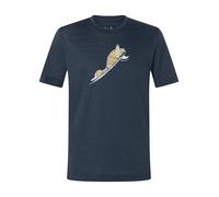 super.natural Trainingsshirt "Duck Dive" in Dunkelblau - Größe 128 | Kinder Oberteile