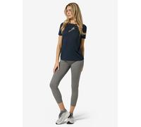 super.natural - Women's Duck Dive Tee - Merinoshirt, Gr. M, blau/ various (Blueberry/Various)