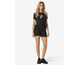 super.natural Trainingsshirt "Flashy Sneaker" in Schwarz - Größe L | Damen Outdoor Tops Shirts
