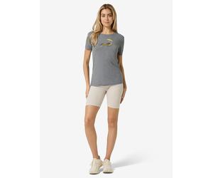 super.natural Trainingsshirt "Hot Dog" in Grau - Größe L | Damen Outdoor Tops Shirts