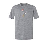super.natural Trainingsshirt "Johnny" in Grau - Größe 128 | Kinder Oberteile