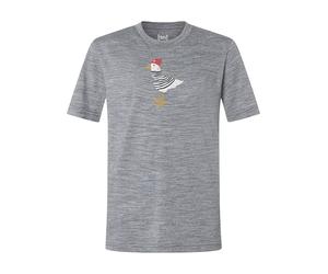 super.natural Trainingsshirt "Johnny" in Grau - Größe 128 | Kinder Oberteile
