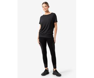 super.natural Trainingsshirt "Loose Air" in Schwarz - Größe XS | Damen Outdoor Tops Shirts