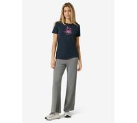 super.natural Trainingsshirt "Mrs Crab" in Dunkelblau - Größe L | Damen Outdoor Tops Shirts