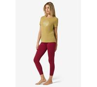 super.natural Trainingsshirt "Ornament" in Gelb - Größe XL | Damen Outdoor Tops Shirts