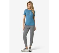 super.natural Trainingsshirt "Sea Horse" in Blau - Größe XS | Damen Outdoor Tops Shirts