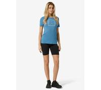 super.natural Trainingsshirt "Sea Urchin" in Blau - Größe XL | Damen Outdoor Tops Shirts