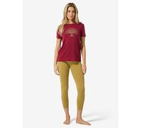 super.natural Trainingsshirt "Tree of Knowledge" in Rot - Größe M | Damen Outdoor Tops Shirts