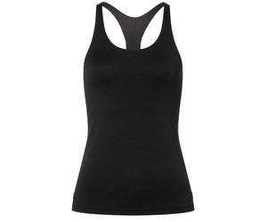 super.natural Trainingstop "Sporty" in Schwarz - Größe L | Damen Outdoor Tops Shirts