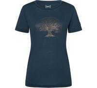 Super.Natural Tree Of Knowledge Damen T-Shirts blau Größe XS Yoga | Lifestyle Hautfreundlich Merinowolle