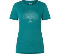 Super.Natural Damen Tree Of Knowledge T-Shirt (Größe XS, tuerkis)