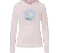 Super.Natural Tulips Light P Damen Hoodies rosa Größe XS Trekking Hautfreundlich Merinowolle