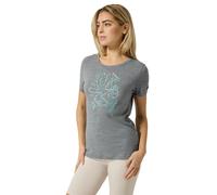 Super.Natural Damen Under The Sea T-Shirt (Größe M, grau)