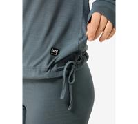 Super.Natural Voyage Funnel Damen Hoodies grau Größe S Trekking Hautfreundlich Merinowolle