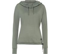 Super.Natural Voyage Funnel Damen Hoodies grau Größe XS Trekking Hautfreundlich Merinowolle