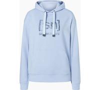 Super.Natural W Arabesque Hoodie heather blue/turbulence blue (29E) M