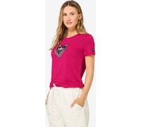 Super.Natural W Bandito CAT Tee sangria/jet black/white stone (25J) XL