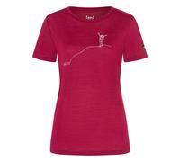 Super.Natural W Bergglück Tee beet red/feather grey (12I) XS
