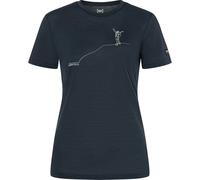 Super.Natural W Bergglück Tee blueberry/feather grey (W87) S