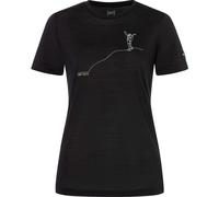 Super.Natural W Bergglück Tee jet black/feather grey (Y87) S