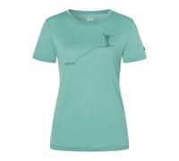 Super.Natural W Bergglück Tee lagoon green/pacific (18I) XL