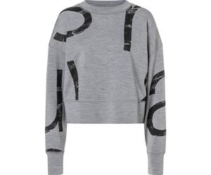 Super.Natural W Capital Logo Krissini cashmere grey melange/jet black (74F) S