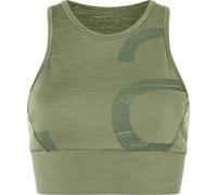 Super.Natural W Capital Logo LF TOP leaf melange/chive (81G) XL